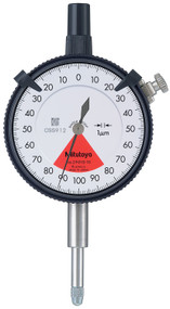 Mitutoyo 2901S-10 - Dial Indicator Std .001mm - .16mm, 8mm Stem, M2.5X0.45, Lug