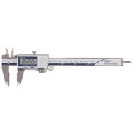 Mitutoyo 500-731-20  - 6" ABSOLUTE Digimatic Caliper w Carbide Jaws O.D, SPC, IP67 Coolant Proof