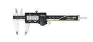 Mitutoyo 500-195-32 - 4" ABSOLUTE AOS Digimatic Caliper w Rnd Depth Bar