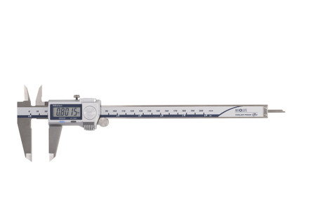 Mitutoyo 500-763-20 - ABSOLUTE Digimatic Caliper 0 - 8"/200mm, .0005/0.01mm IP67 Coolant Proof w SPC (
