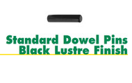 Holo-Krome 01002 - Black Luster Dowel Pin 1/8" x 3/8" Rust Resistance, USA 100 per Box