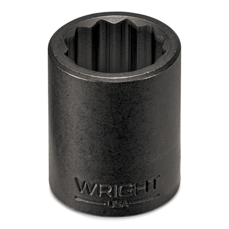 Wright Tool 4864-4898- 1/2"Dr. 12 Point Impact Socket Set 7/16 - 1-1/2 