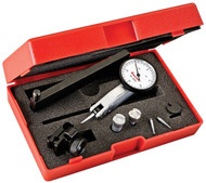Starrett 3809AC -Test Indicator 1-1/4" Dia w Accessories & case 12305 USA Mfg