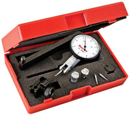 Starrett 3908AC -Test Indicator 1-9/16" Dia w Accessories & case 12636
