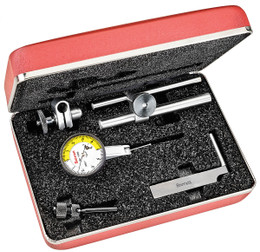Starrett 708BCZ - Dial Test Indicator Set .020" Range 0.0001"Grad. w Attachments 64218 USA