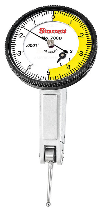 Starrett 708BZ - Dial Test Indicator .020" Range 0.0001"Grad.64213 USA