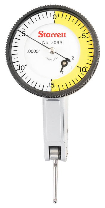 Starrett 709BZ - Dial Test Indicator .060" Range 0.0005"Grad.64215 USA