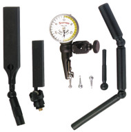 Starrett 711GCSZ - Last Word Dial Test Indicator Complete w All Attachments, .001" Grad, .030 Range 0-15-0 Dial Reading 52943