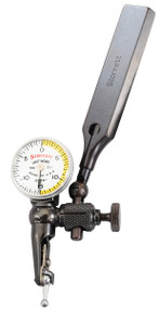 Starrett 711HSAZ - Last Word Dial Test Indicator w Universal Shank. Long & Short Arm, Body Clamp & Case, .0005" Grad, .030 Range 0-15-0 Dial Reading 52951 USA