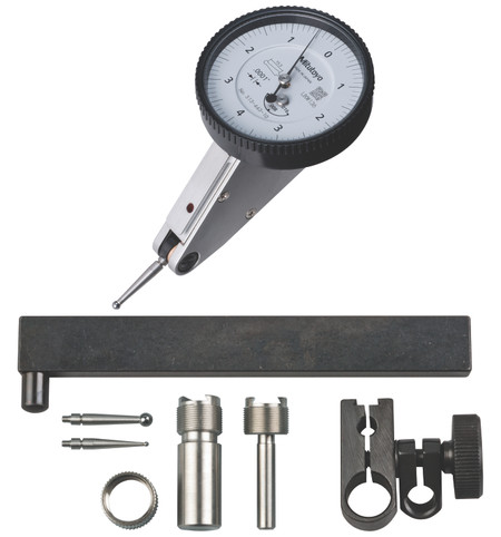 Mitutoyo 513-443-10T - Dial T.I, Tilted, Full Set .016" Range /.0001" Grad