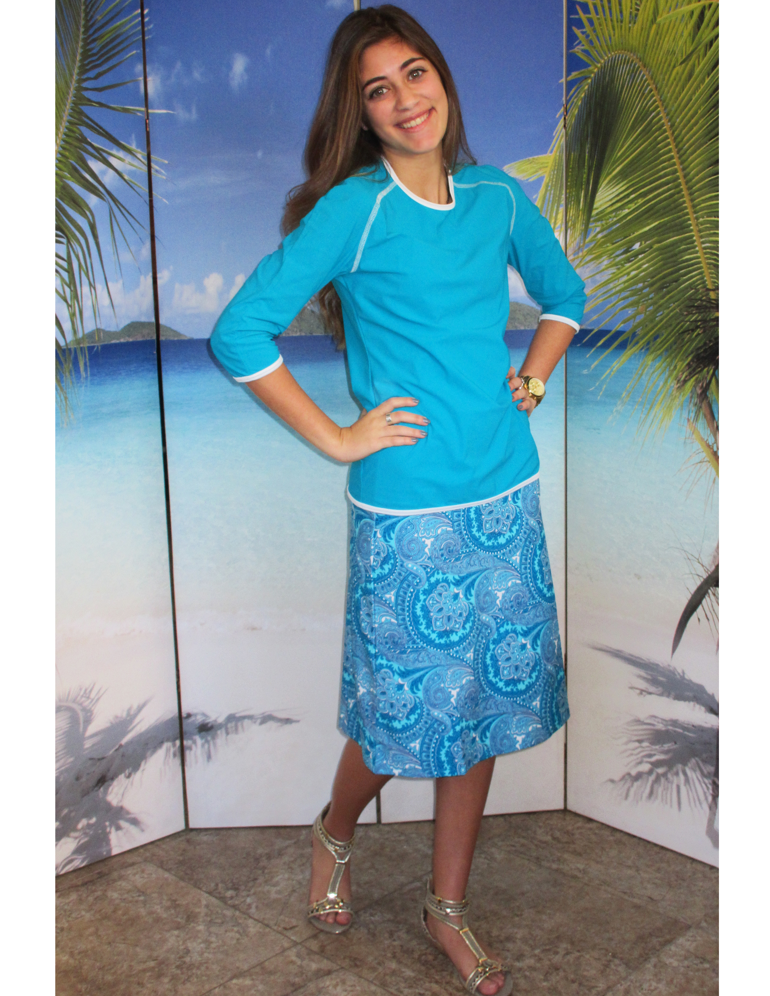 modest swim skirts