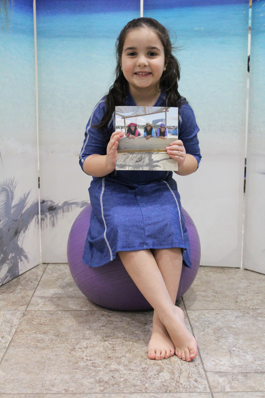 girls modest swim dress