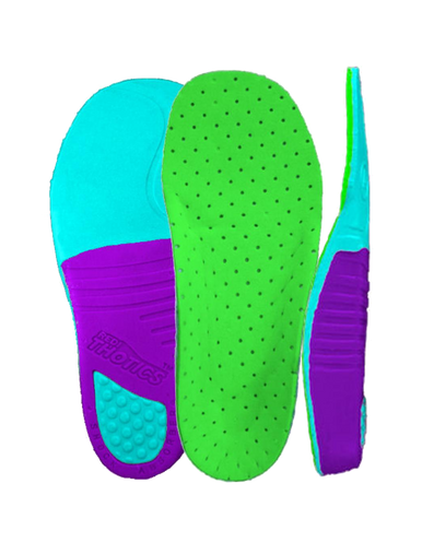 Awesome kids orthotics are great for relieving heel pain in children, especially in sports cleats.