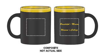 R-MWC black/yellow mug