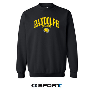 CI Sport Black 9 oz. Crewneck with embroidered front