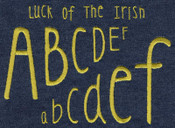 532 Luck Of The Irish Satin Font