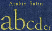 514 Arabic Satin Font