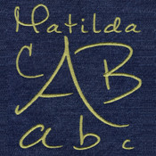 470 Matilda Satin Font