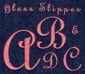 458 Glass Slipper Regular Satin Font