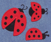 344 Ladybug Motifs