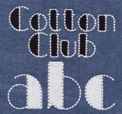 340 Cotton Club Fill & Floss Font
