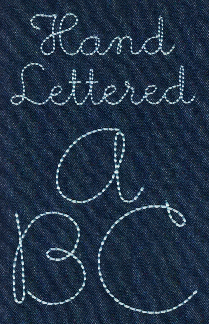 231 Hand Lettered Floss Stitch - Regular Font