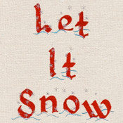 174 Let It Snow Font