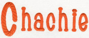136 Chachie Satin Font