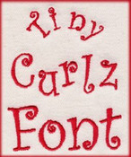 099 Tiny Curlz Font