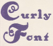014 Curly Font Fill