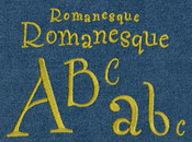593 Romanesque Satin Font