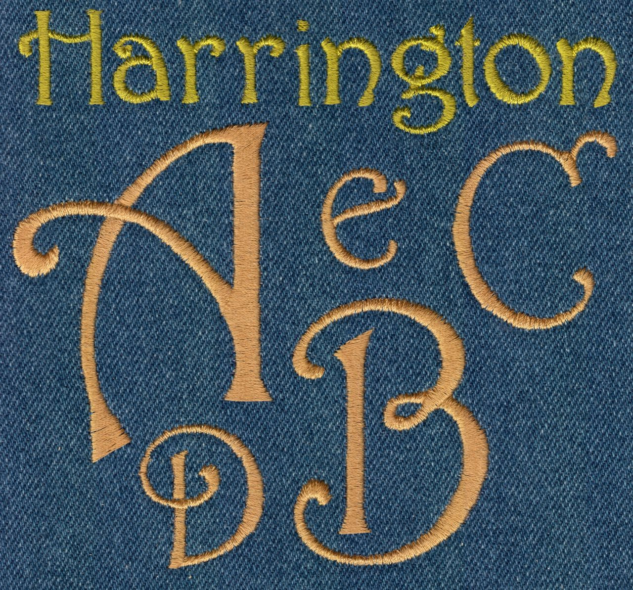 601 Harrington Satin Font - Jolson's Designs