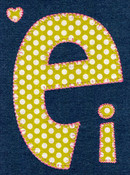 618 Cheri Blanket Stitch Applique Font