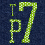 621 Alumni Blanket Stitch Applique Font