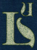 623 Voltaire Blanket Stitch Applique Font
