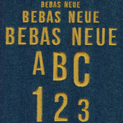 643 Bebas Neue Mini Satin Font