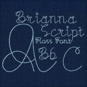 682 Brianna Script Floss Font