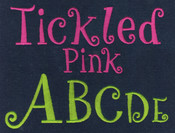 684 Tickled Pink Mini Satin Font