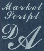 685 Market Script Satin / SatinFill Font