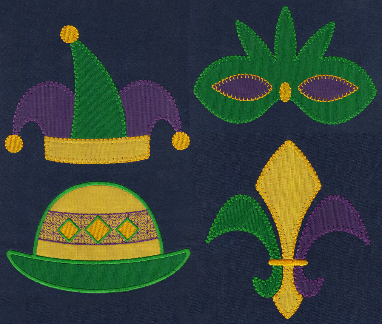701 Mardi Gras Hats & Mask Motifs - Jolson's Designs 701-mardi-gras-hats-mask-motifs-jolson-s-designs