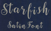 703 Starfish Satin Font