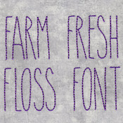 783 Farm Fresh Floss Font