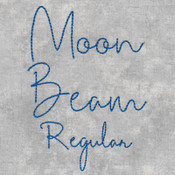 785 Moon Beam Regular Floss Font