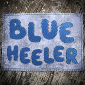 788 Blue Heeler Fill & Floss Font