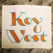 790 Key West Fill & Floss Font