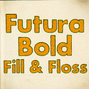 797 Futura Bold Fill & Floss Font