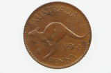 1952 A. Penny George VI in Uncirculated Condition 