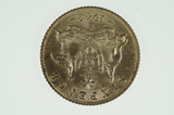 1942 D Sixpence George VI in Uncirculated Condition