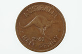 1941 Half Penny George VI in Extremely Fine Condition