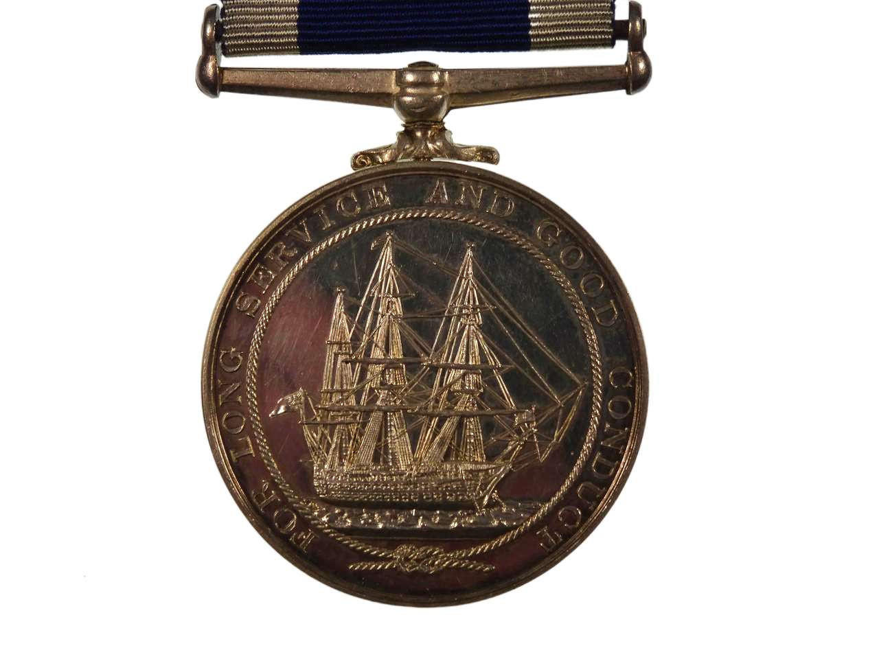 Royal Naval Long Service and Good Conduct Medal EIIR